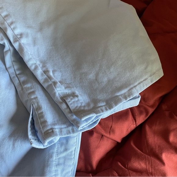 Women’s Gloria Vanderbilt “Amanda” Baby Sky Blue Jean Capris Bermuda - Picture 8 of 11